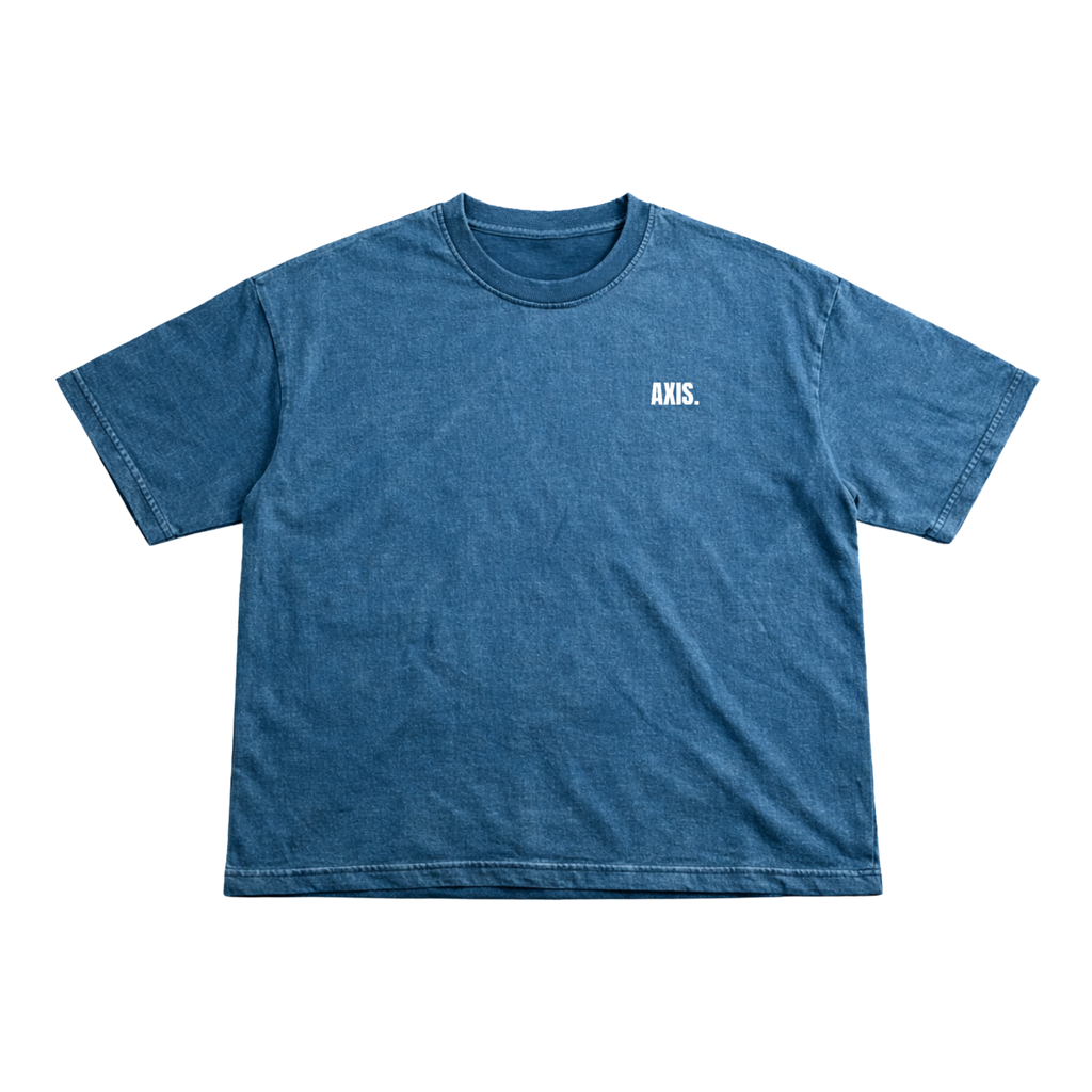 Denim Wash Boxy Fit Tee